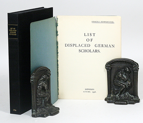 BILD: Die Originalausgabe der „List of Displaced German Scholars“ mit dem Hinweis „Strictly Confidential“